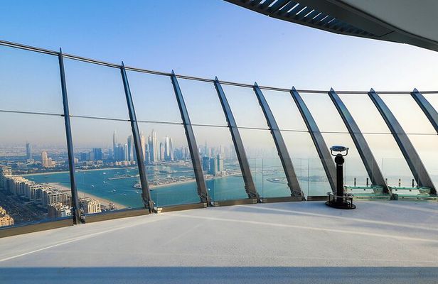 Half day Dubai private city tour&The palm view observatory ticket