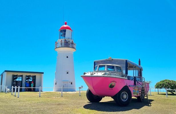 Full-Day 1770 Tour by LARC Amphibious Vehicle Including Sandboarding and Bustard Head Lightstation