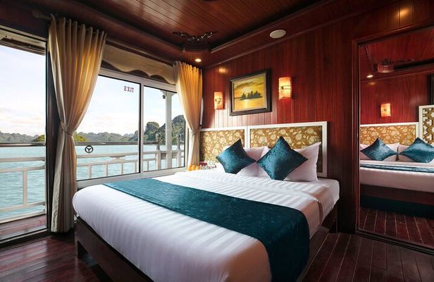 Halong Bay Cruise 2Days 1Night on 3 Star-All Included,Caves,Kayak