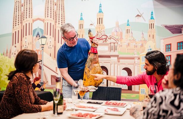 Sagrada Familia Jamón Iberico Masterclass with Wine Tasting