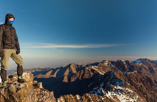 3 -Day Private Trekking in Toubkal Mountain via Azzaden Valley