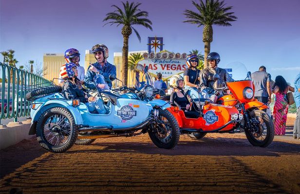 Private 1-Hour Las Vegas Strip Tour by Vintage Sidecar