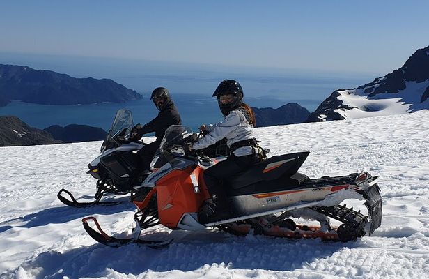 Private Summer Snowmobile / Helicopter Tour
