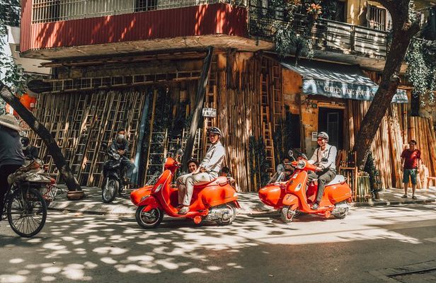 Vespa Sidecar Sightseeing Tour in Hanoi