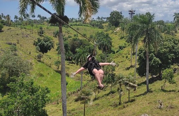 Extreme Zip line Aventure in Punta Cana