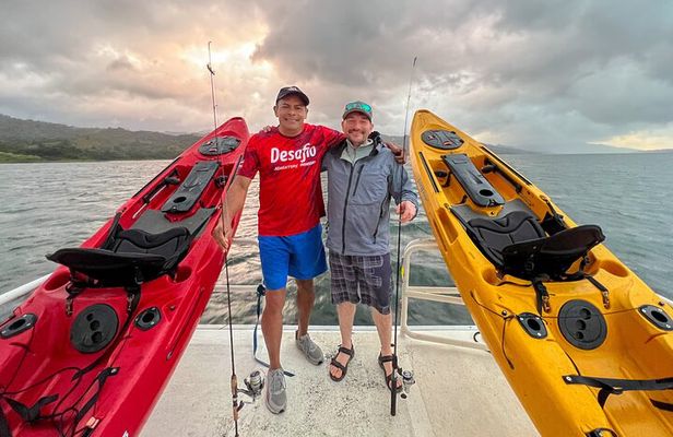 Kayak Fishing on Arenal Lake