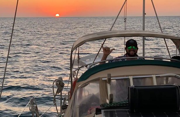 Sunset Sailing Santa Marta Bay