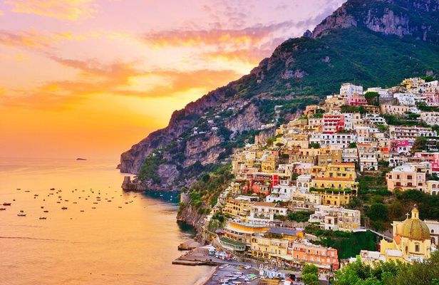 Half day Positano and Sorrento tour from Naples