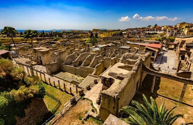 Half Day Herculaneum and Pompeii Tour from Positano