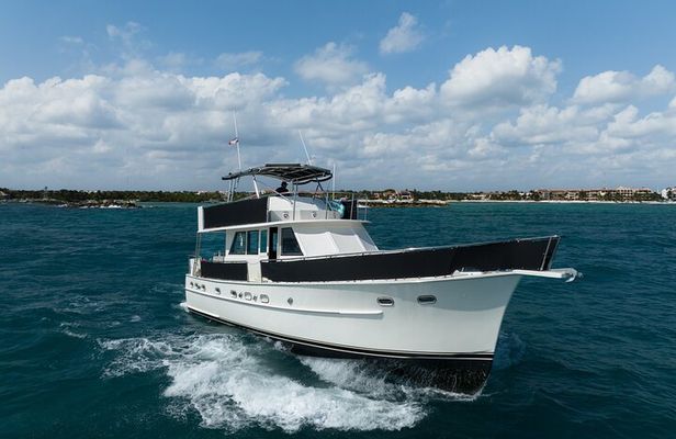4 Hours - 53' Hatteras - Tulum, Playa Del Carmen, Riviera Maya