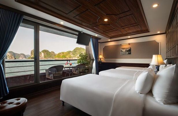 3 Day/2 Night Halong-Lan Ha Bay 5 Star Cruise with Balcony Cabin