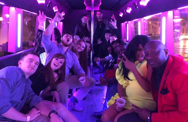 Private Party Bus Up to 30 People Vegas Nightclub Tour