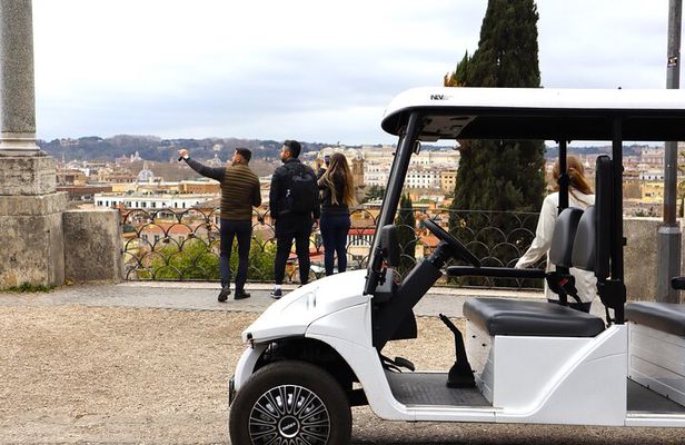 Rome Unforgettable Highlights by Golf Cart Tour