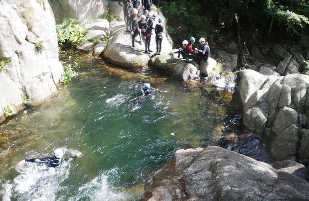 Canyoning Haute Besorgues in Ardeche - half day