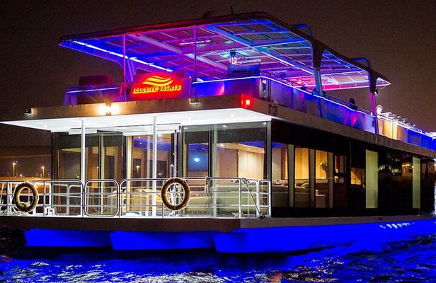 Luxury Dhow Cruise Dubai: Skyline Views & Fine Dining Experience 
