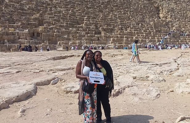VIP -Pyramids,Memphis،Sakkara,Camel,ATV،Pyramids inside&Lunch 