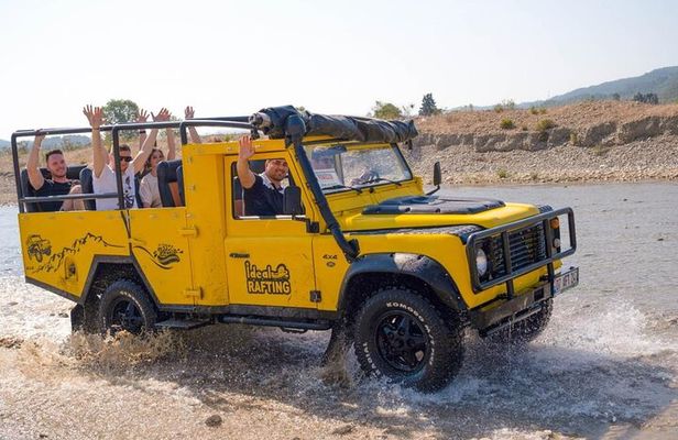 "Jeep Safari & Rafting at Köprülü & Tazı Canyons!"