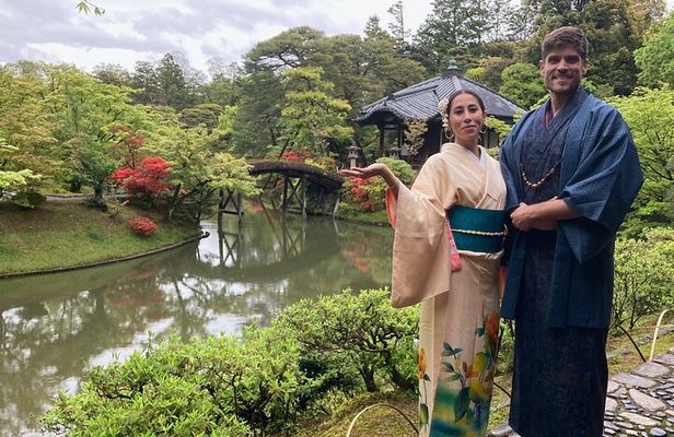 Visiting to Katsura Imperial villa and tea ceremony experience