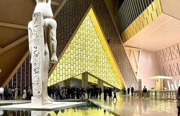 Private Guided Giza Pyramids and the Grand Egyptian Museum Tour
