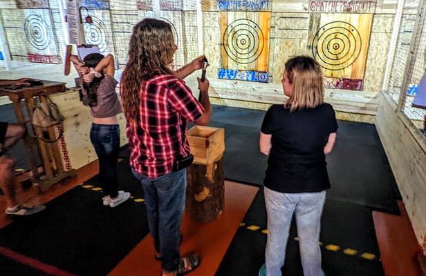 90 Minute Axe Throwing Guided Experience St Pete Hatchet Hangout