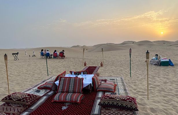 Private Overnight Camping in Liwa with BBQ Dinner & Breakfast