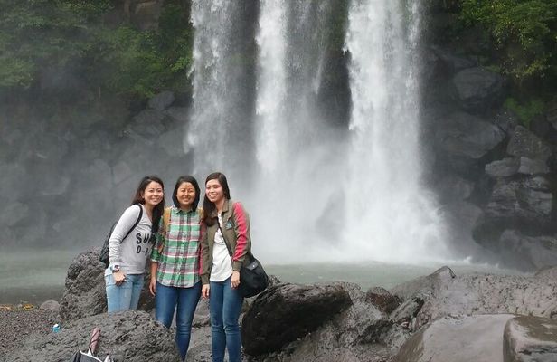 Jeju Island private taxi tour-waterfalls & Oedolgae & Jusangjeoli