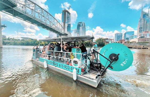 Downtown Nashville Pedal Pontoon Boat Cruise