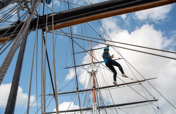 Cutty Sark Rig Climb Experience