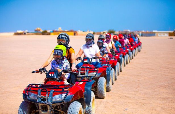 Hurghada Super Quad, Spider car, Dinner, show, free shopping 