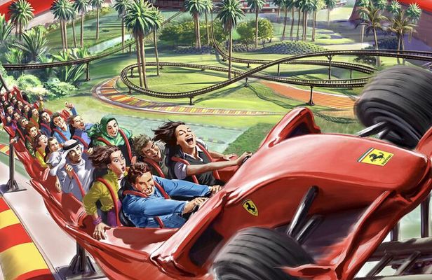 Ferrari World Abu Dhabi Tour with transfers from Dubai - Day Trip