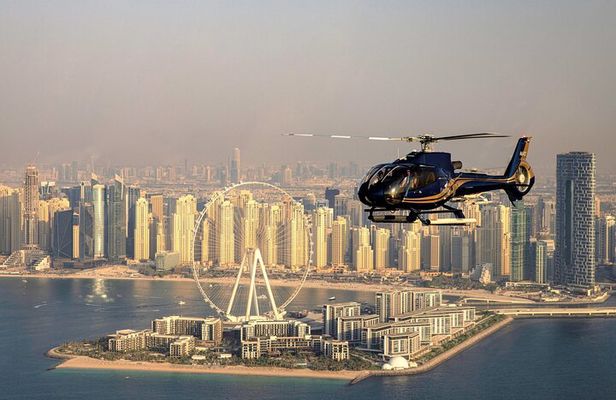 25 Minute Helicopter Ride in Dubai with optional Transfers