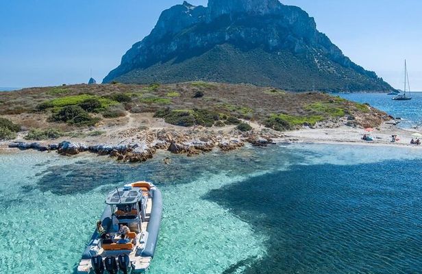 Tour with aperitif-lunch in the Marine Park of Tavolara and Molara 8 hours