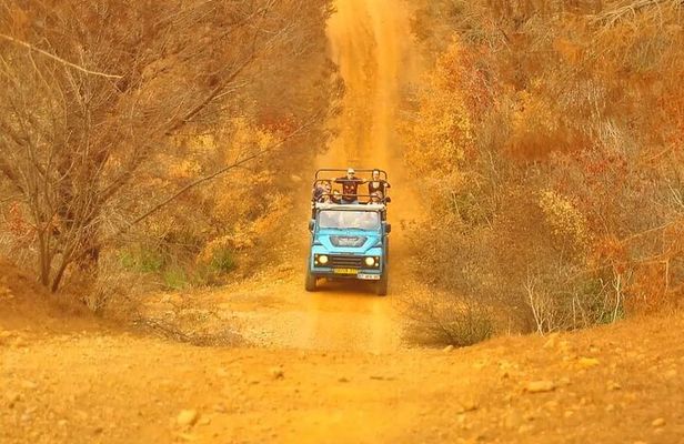Jeep Safari Adventure including Full Day Boat Tour in Side Turkey