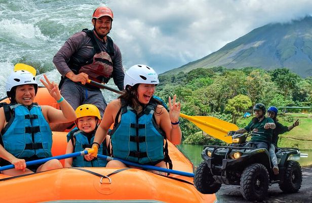 White Water Rafting + ATV Adventure (Arenal Volcano)