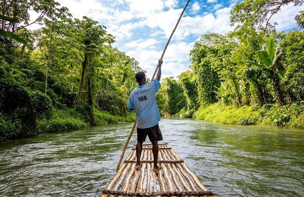 Full Day Martha Brae Rafting & Luminous Lagoon Tour with Dinner