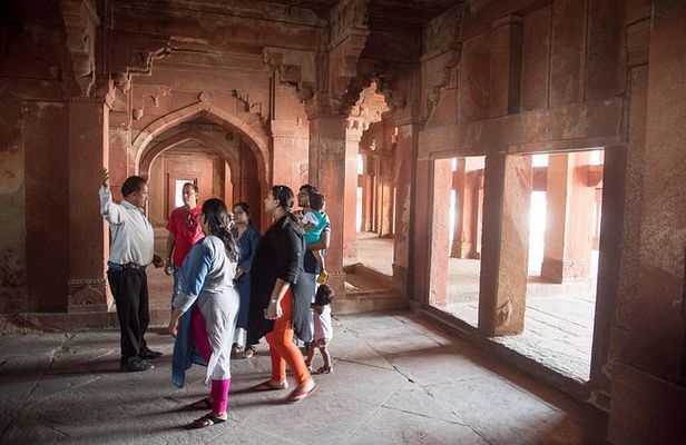 Day Trip of Fatehpur Sikri, Bird Sanctuary, Chand Baori from Agra