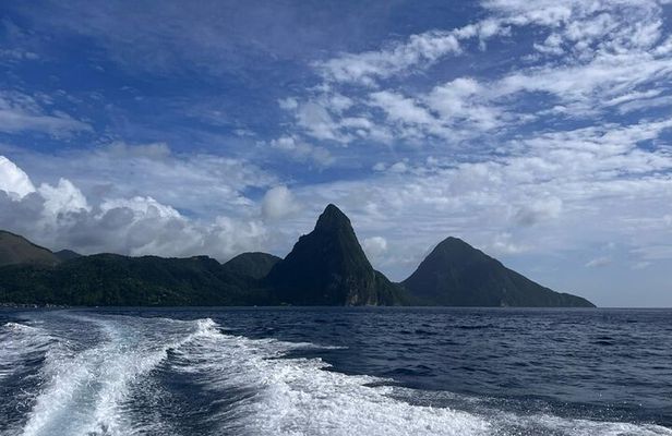 Sea and Land Tour in St. Lucia