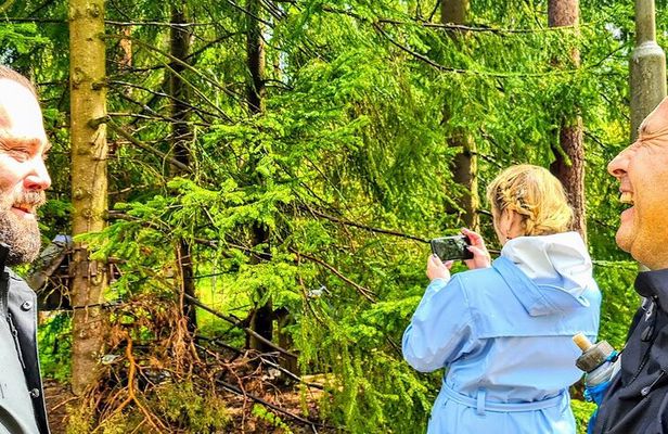 Explore happiest Helsinki: Bike/Ebike: BBQ, Sauna, Forest, &Parks