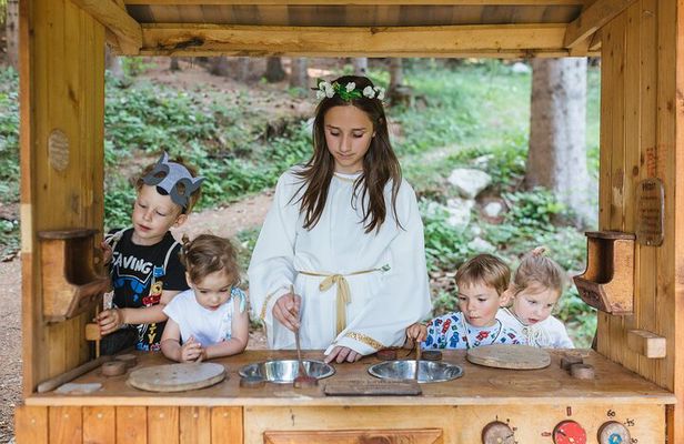 Family Adventure in Bled - Enchanted Forest theme park