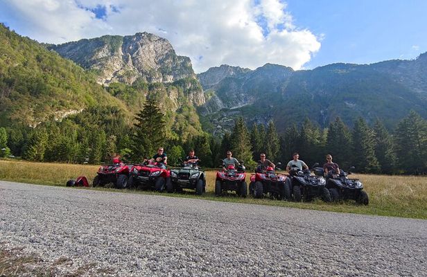 Adventure into Slovenian nature with a quad tour in Bovec.