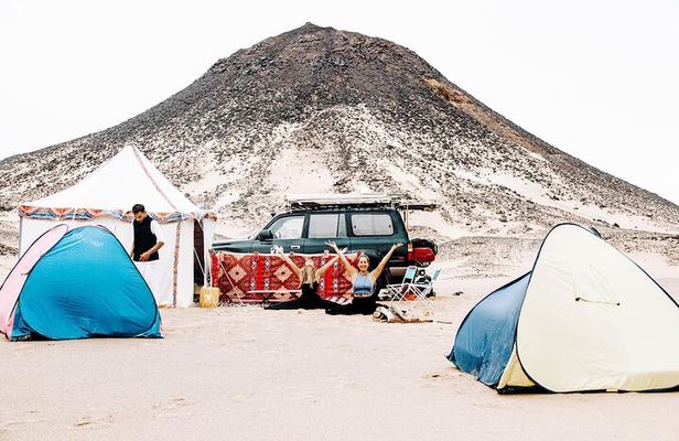 Egypt Magic Black and White Desert
