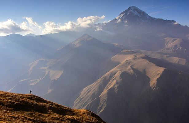 Kazbegi - One Day Trekking Private Tour to Angel Mountain 3096 m
