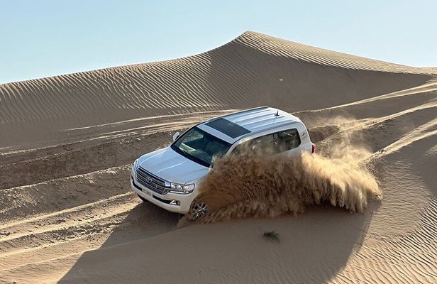  Evening Desert Safari + Quad bike with 4x4 Home/Hotel Pickup 
