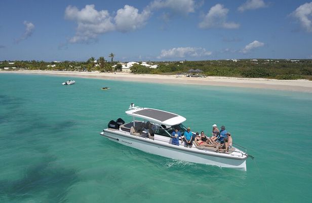 Private Charter Tour on Noali Axopar 37 Around St. Martin