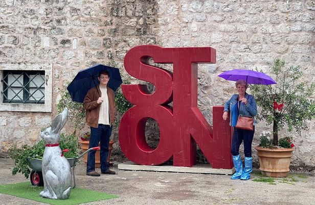Oysters testing private tour to Ston