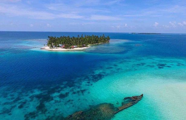 2D/1N Isla Diablo San Blas in Shared Cabin, Tour & Meals included
