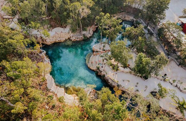 Entrance tickets to swim in 4 Cenotes in Casa Tortuga Park