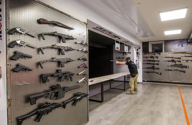 Krakow: Shooting range with Private Transport