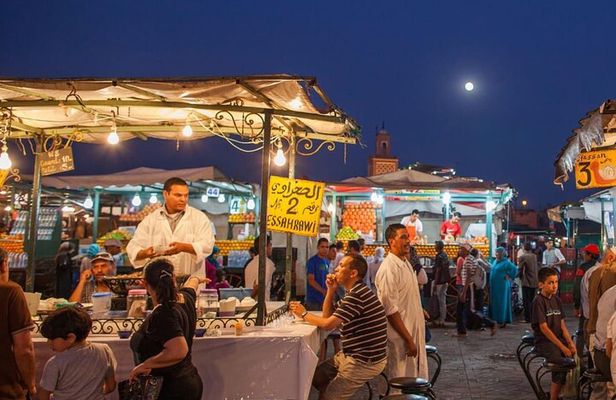 Marrakech: A Gastronomic Night Street Tour With Dinner