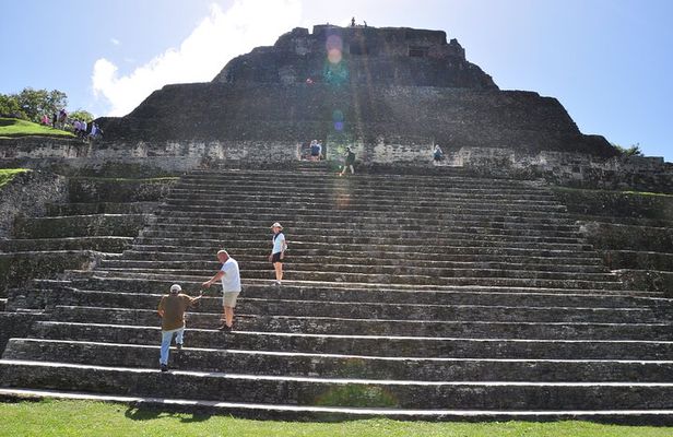 Xunantunich Mayan Ruins Tour and Cave Tubing at Jaguar Paw